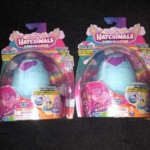 🆕2 Hatchimals Rainbow•Cation